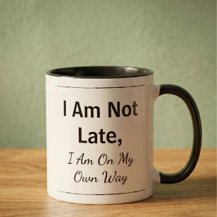 Caneca de Café com Citação Motivacional