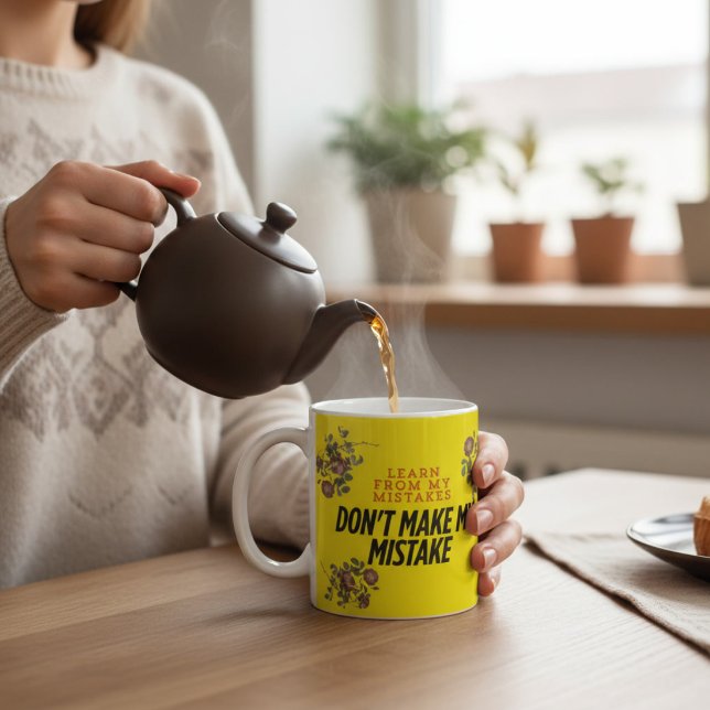 Caneca de Café com Citação Motivacional de Mentali (Criador carregado)