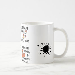 Caneca de Café com Citação Motivacional – Inspire,