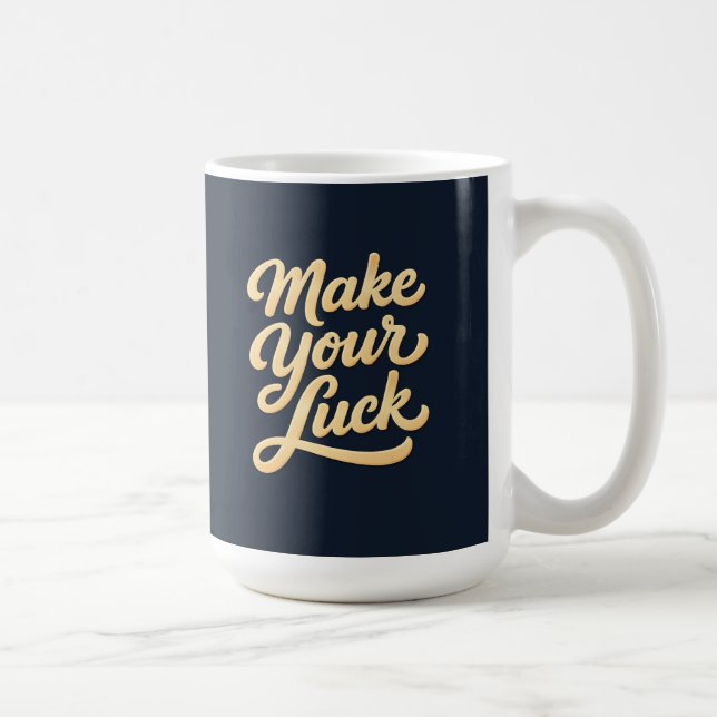 Caneca de Café com Citação Motivacional Minimalist (Direita)