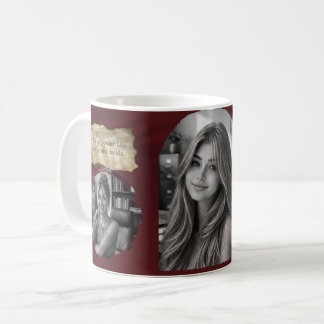 Caneca de Café com Colagem de Fotos Personalizada