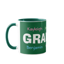 Caneca de café com design de AVÓ