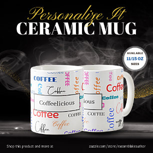 Caneca de Café com Design Exclusivo Personalizado