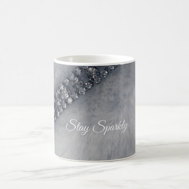 Caneca de Café com Diamantes e Pelúcia (Centro)