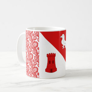 Caneca de Café com Emblema da População do Cantão