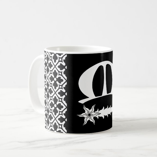 Caneca de Café com Emblema da População do Reino d (Frente Esquerda)