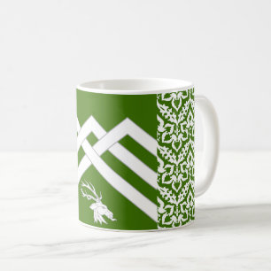 Caneca de Café com Emblema do Cantão da População 