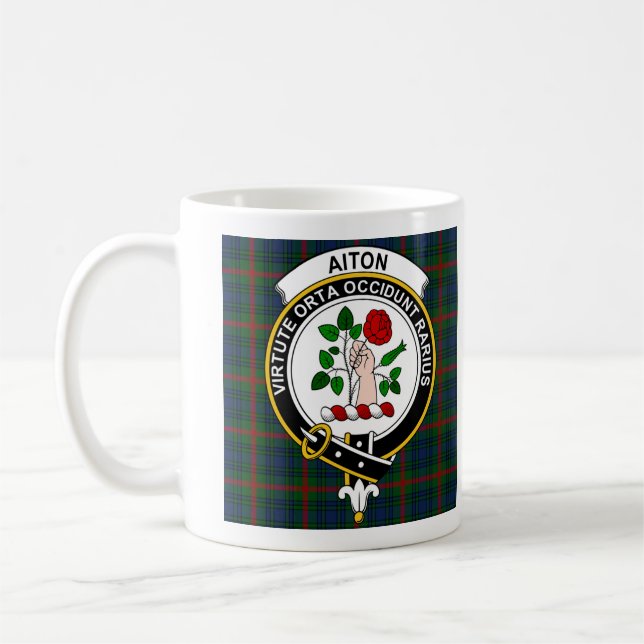 Caneca de Café com Emblema do Clã Aiton - Tamanho  (Esquerda)