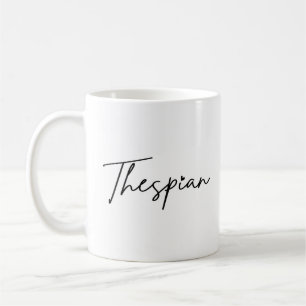 Caneca de Café com Escrita Preta Erro de Digitação
