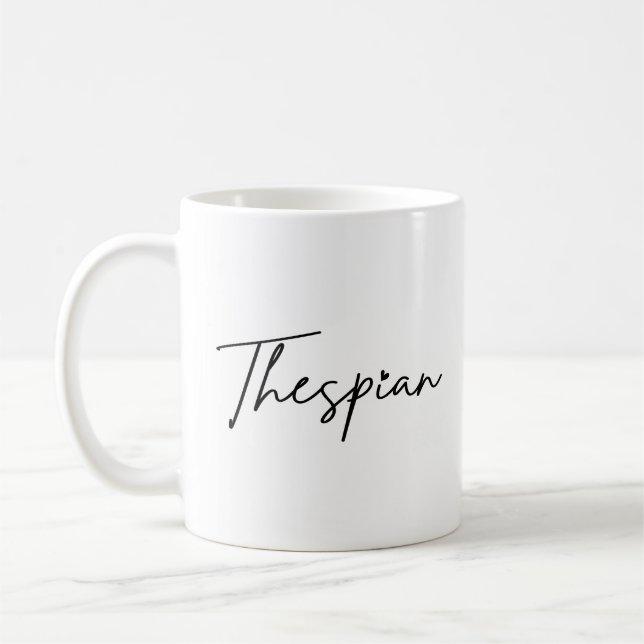 Caneca de Café com Escrita Preta Erro de Digitação (Esquerda)