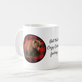 Caneca de Café com Estampa de Xadrez de Búfalo e A
