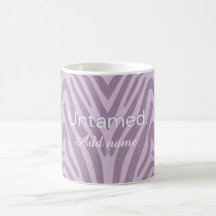 Caneca de Café com Estampa de Zebra Selvagem