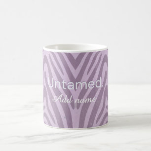 Caneca de Café com Estampa de Zebra Selvagem