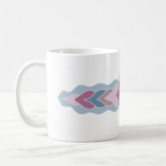 Caneca de Café com Estampa Pastel Folk