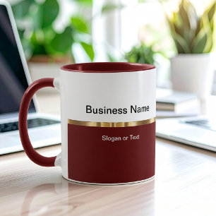 Caneca de Café com Estilo Executivo Elegante na Co
