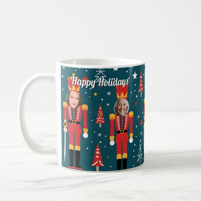 caneca de café com foto de 5 rostos quebra-nozes p (Esquerda)