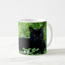 Caneca de Café com Foto de Gato de Estimação