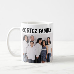 CANECA DE CAFÉ COM FOTO DE REUNIÃO FAMILIAR