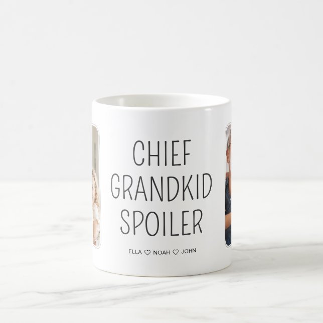 Caneca de Café com Foto Divertida do Neto Mais Vel (Centro)