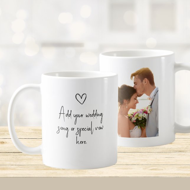 Caneca de Café com Foto e Voto Personalizado de Ca (Criador carregado)