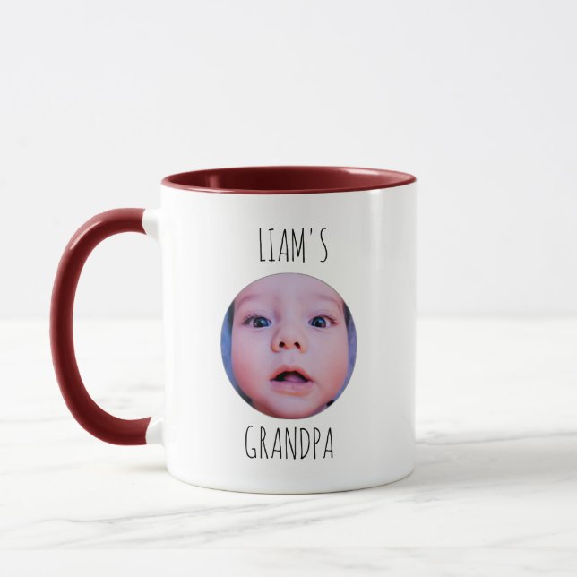 Caneca de Café com Foto & Nome Personalizado do Be (Esquerda)