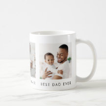Caneca de Café com Foto Para o Melhor Pai do Mundo
