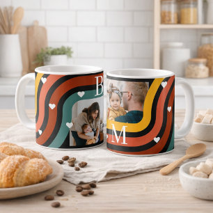 Caneca de Café com Foto Personalizada da Família –