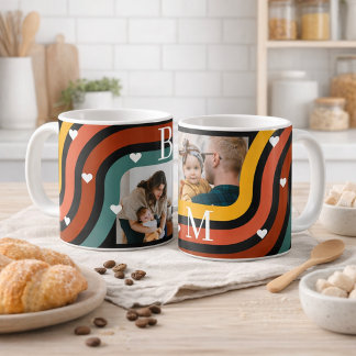 Caneca de Café com Foto Personalizada da Família –