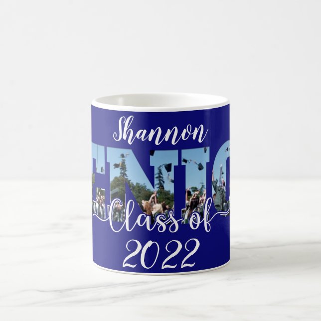 Caneca de café com foto personalizada da turma de  (Centro)