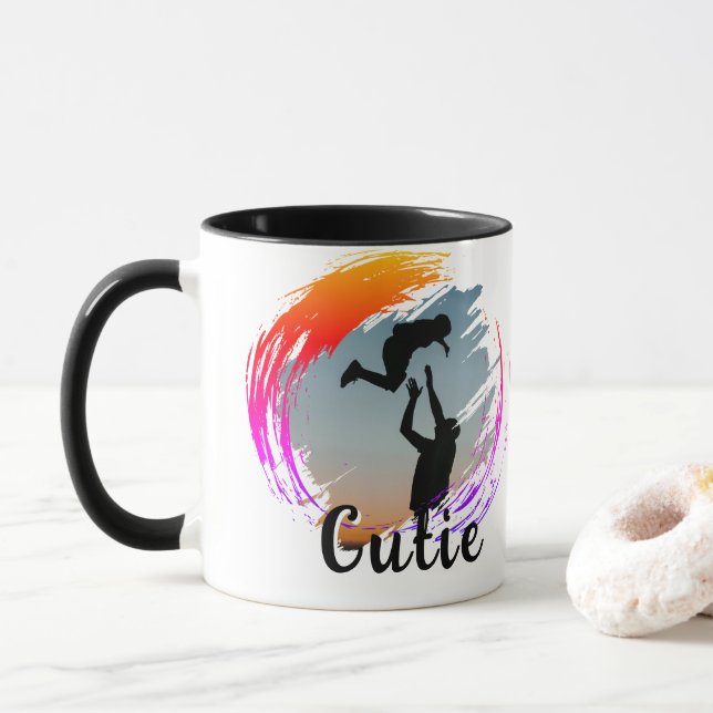 Caneca de Café com Foto Personalizada de Memorial  (Com Donut)