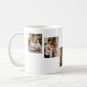 Caneca de Café com Foto Personalizada de Natal par