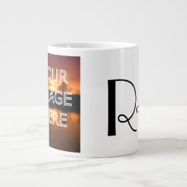 Caneca de Café com Foto Personalizada Extra Grande