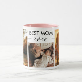 Caneca de Café com Foto Personalizada Melhor Mãe d