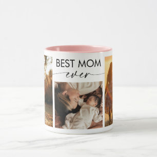Caneca de Café com Foto Personalizada Melhor Mãe d