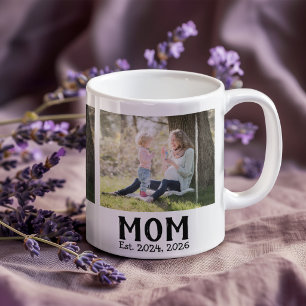 Caneca de Café com Foto Preta 3 Script Estabelecid