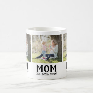 Caneca de Café com Foto Preta 3 Script Estabelecid