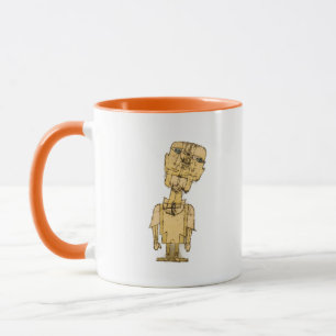 Caneca de café com frase engraçada do gênio de Pau