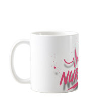 Caneca de Café com Gradiente da Vida de Enfermeira