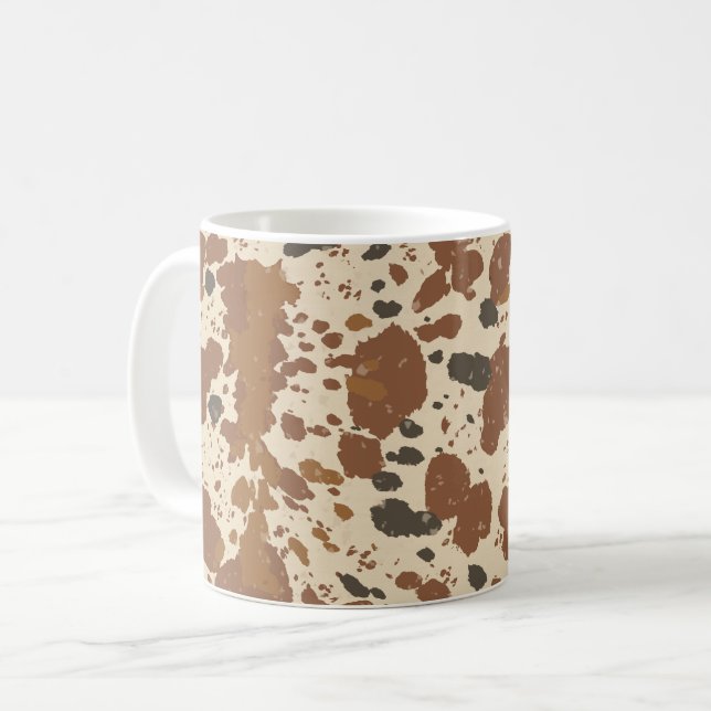 Caneca de Café com Leite 100% Genuína | Estética d (Frente Esquerda)
