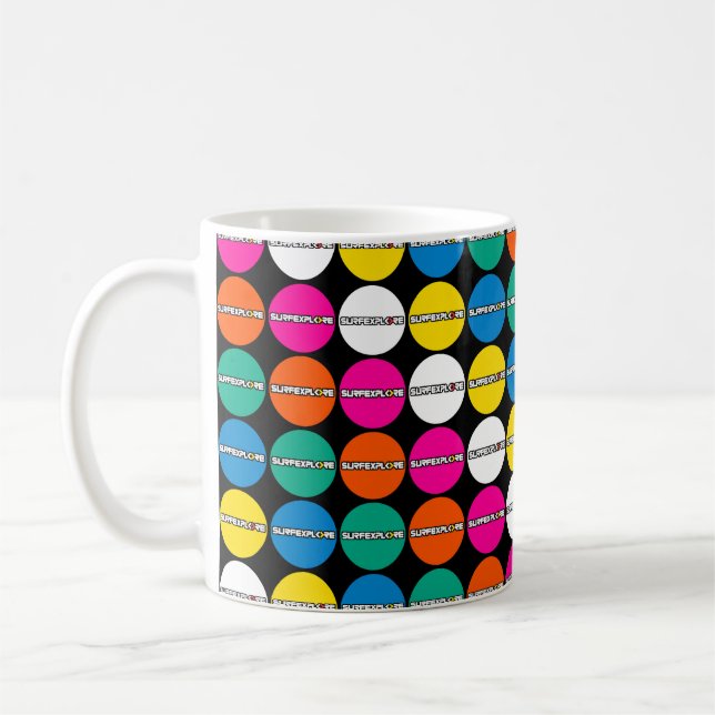 Caneca de Café com Logo surfEXPLORE (Esquerda)