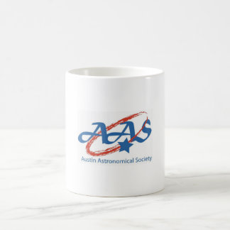 Caneca de café com logotipo AAS pequeno