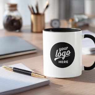 Caneca de Café com Logotipo Corporativo da Empresa