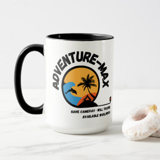 Caneca de Café com Logotipo da Adventure-MAX (Tenh