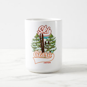 Caneca de Café com logotipo de Esqui da Coreia do