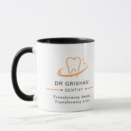 Caneca de Café com Logotipo Personalizado de Denti