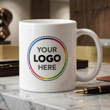Caneca de Café com Logotipo Personalizado | Materi