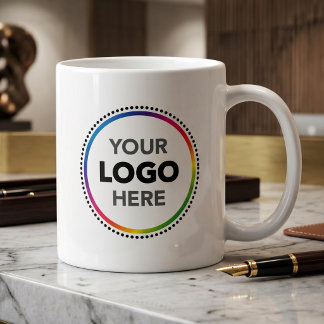 Caneca de Café com Logotipo Personalizado | Materi