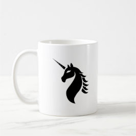 caneca de café com logotipo Unicorn