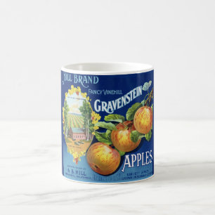 Caneca de Café com Maçã Gravenstein