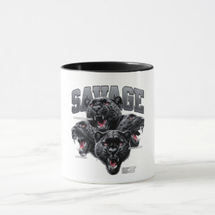 Caneca de Café com Mentalidade Alfa de Gorila Selv